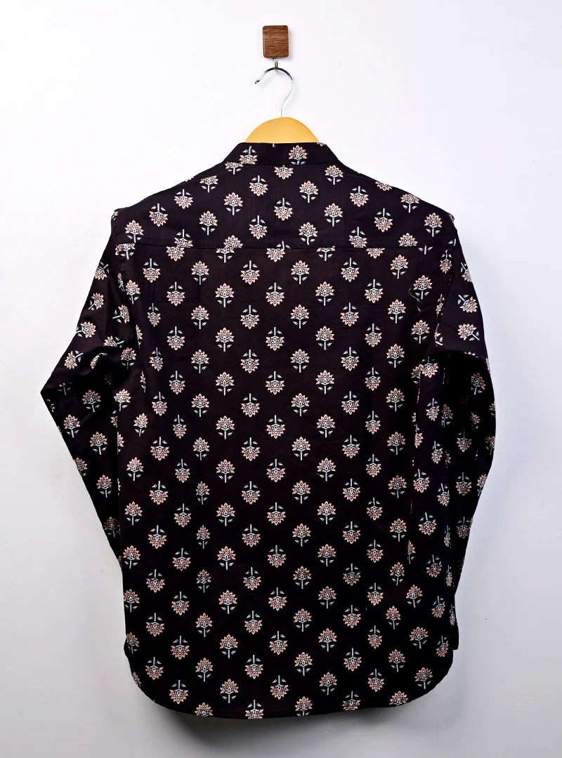 black motifs short kurta - Image 3