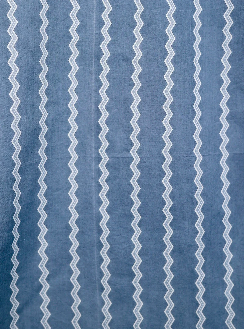 Grey zigzag short kurta - Image 4