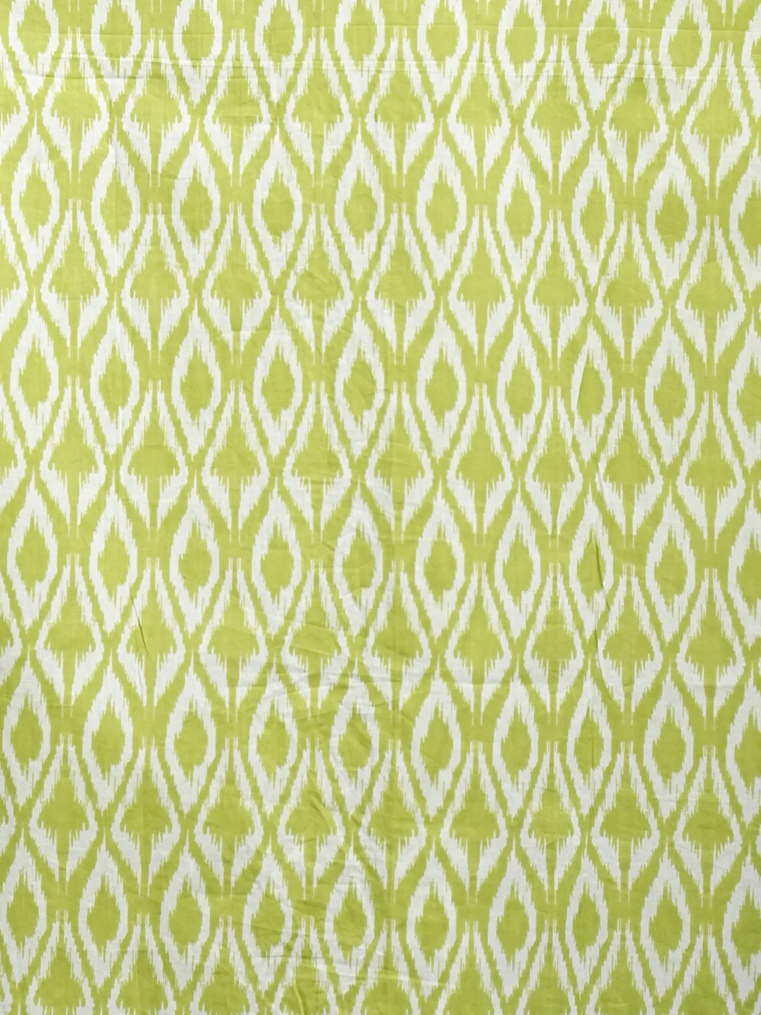 lime green abstract half sleeves shirt - Image 4