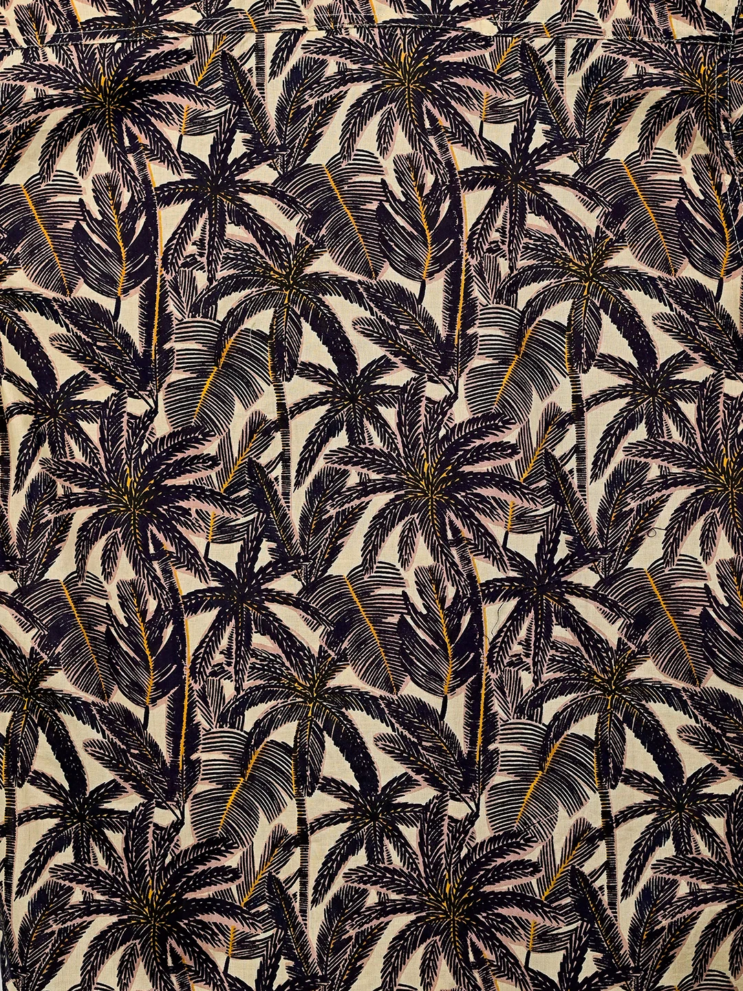 Palm Tree Printed Half Sleeves Shirt - Image 4