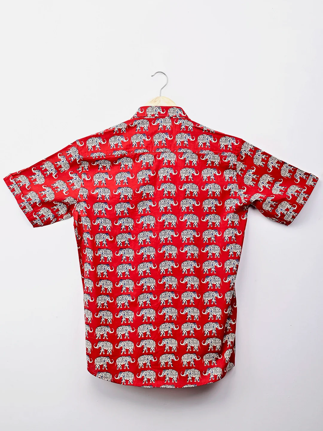 Red Elephant Half-Sleeves Shirt - Image 3