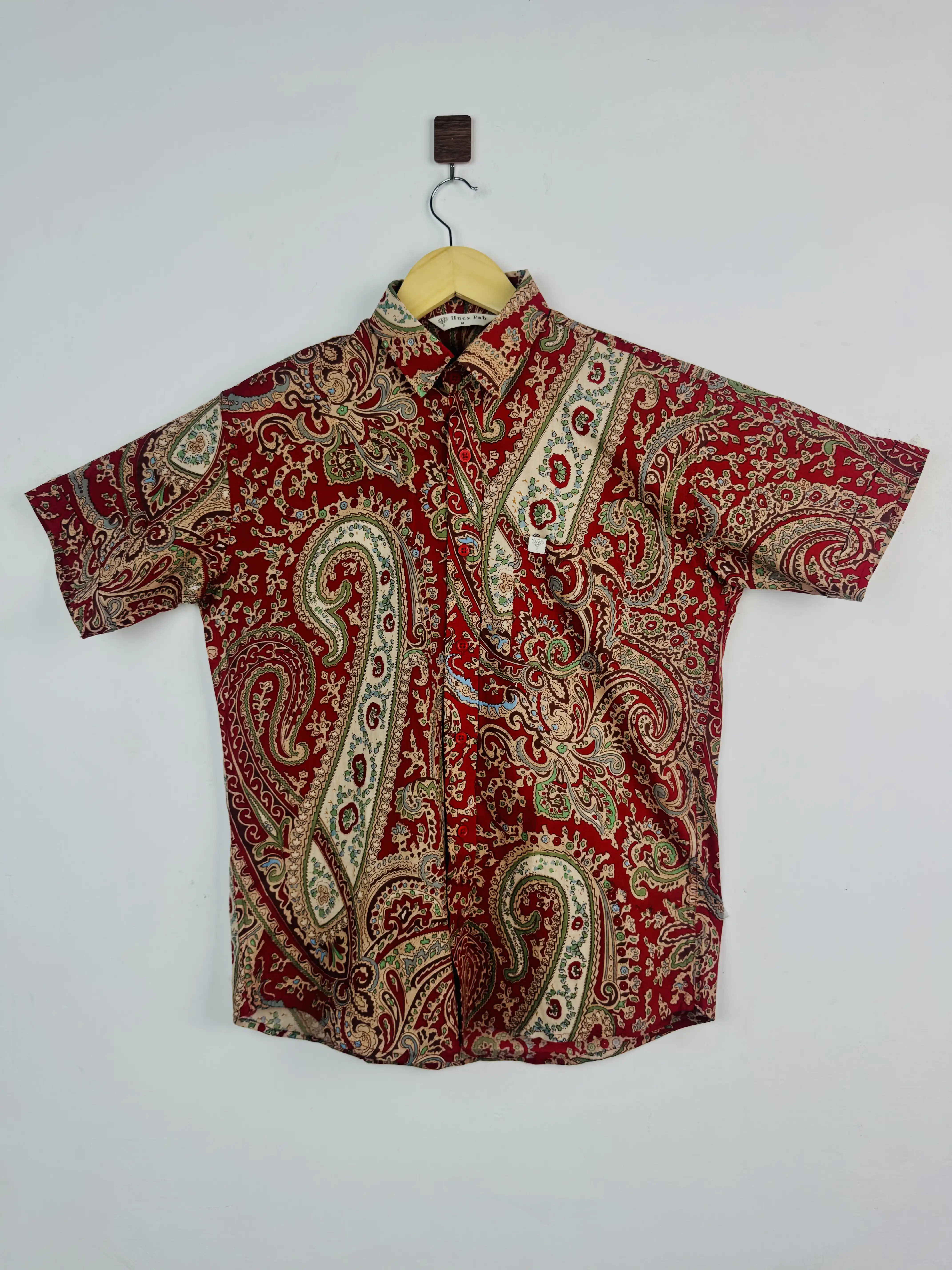Red mafia Half Sleeves Shirt - Image 2