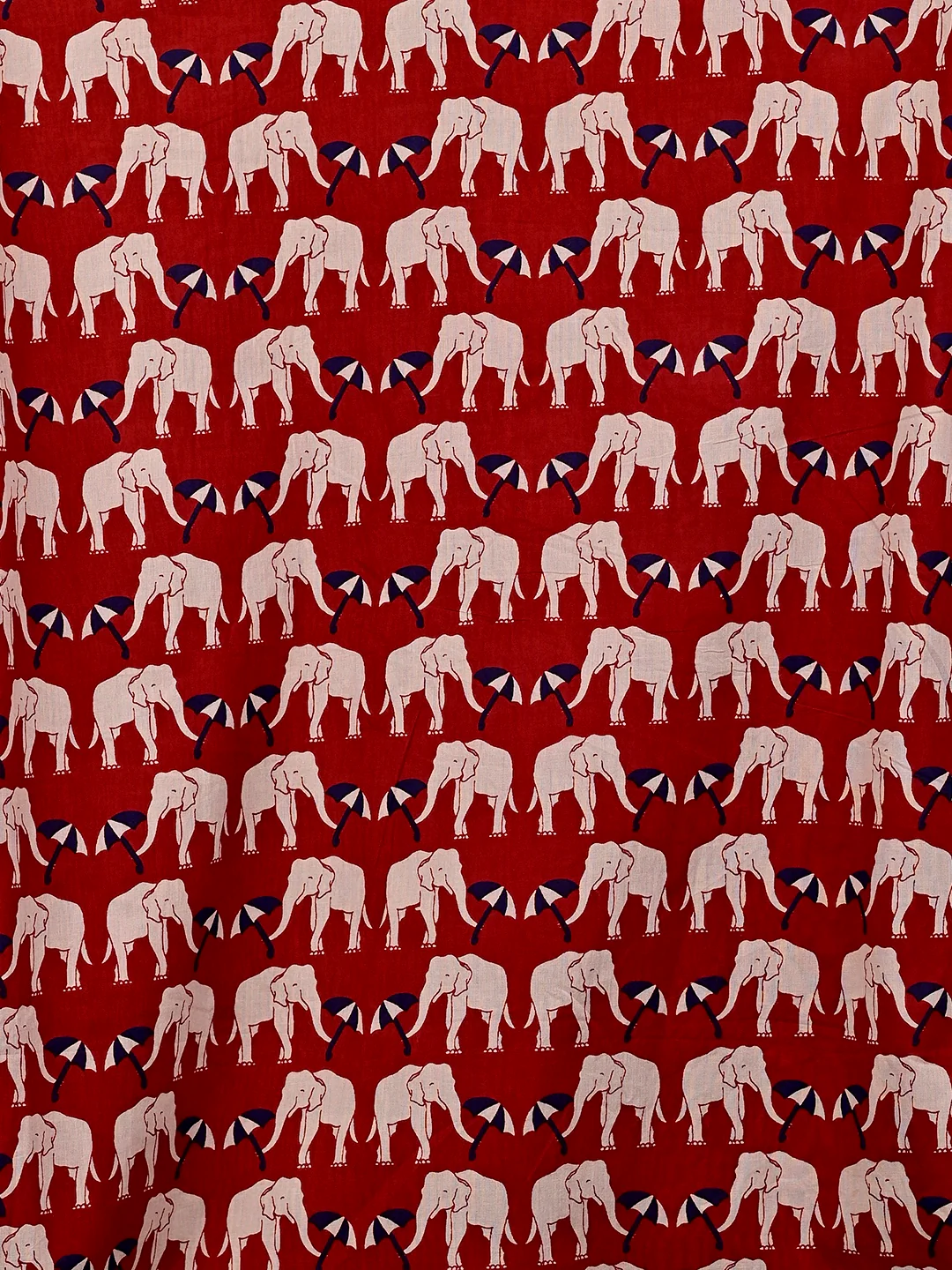 red umbrella elephant short kurta - Image 4